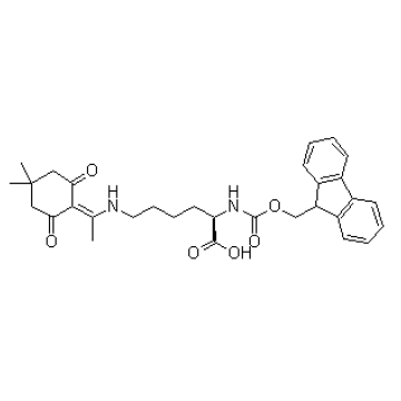 FMoc-D-Lys (Dde) -ОН CAS 333973-51-6