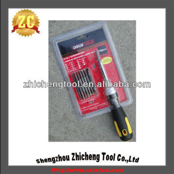 19 In 1 Ratchet Screwdriver Bit Set,Screwdriver Bits,CR-V Material