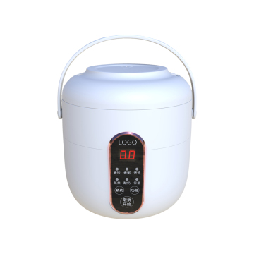 पोर्टेबल 1.2L नॉन-स्टिक एंटी-ओवरफ्लो राइस कुकर