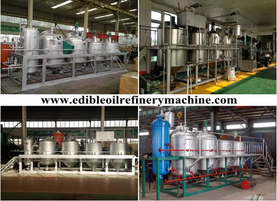Edible oil refinery machinery