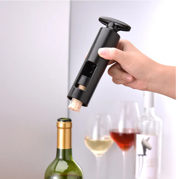 Customized Logo Wine Bottle Opener Decanter - Wine Opener Gift with Corkscrew