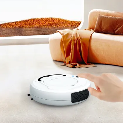 Smart Robot Vacuum and Mop Cleaner with Self-Cleaning Technology