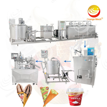 ORME Ice Cream Filling Equipment and Stick Making Machine for Ice Cream Production Line in China
