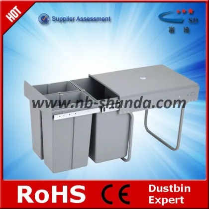 Kitchen cabinet waste bin recycle bin Kitchen cabinet