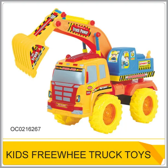 Hot miniature truck toy Freewheel excavator for sale OC0216267