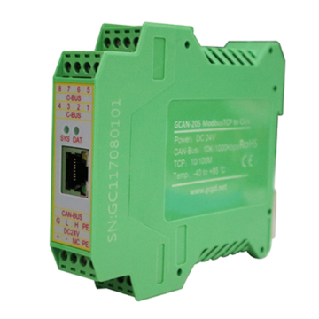 ModbusTCP to CANbus gateway module converter