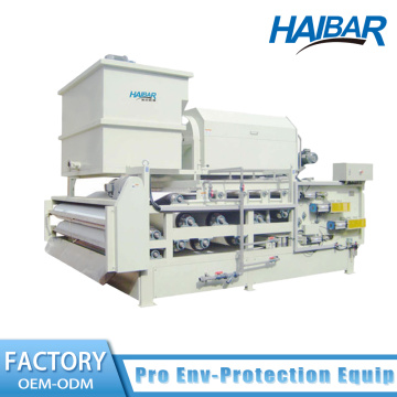 Belt Press Sludge Thickening and Dewatering SystemHTA-500