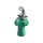 Malachite Mushroom Wizard Cap Pendant for Making Jewlery 15X20mm Stone Halloween Charms