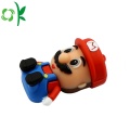 Super Mario Gummi-USB-Gehäuse Silikon-Abdeckung Schlüsselbund