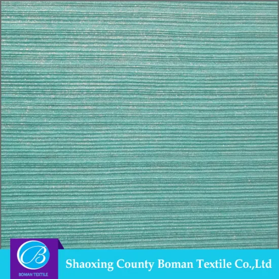 Fabrics supplier High quality Wholesale Plain polyester fabric with foil