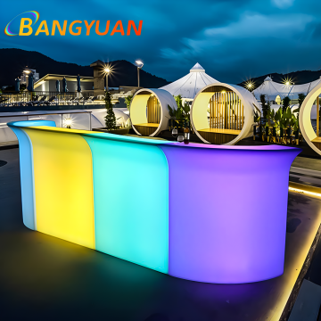 Contatore a LED a bar con 16 mobili per feste per cambio di colore per nightclub da ballo