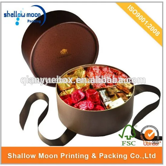 Special nice empty chocolate gift box