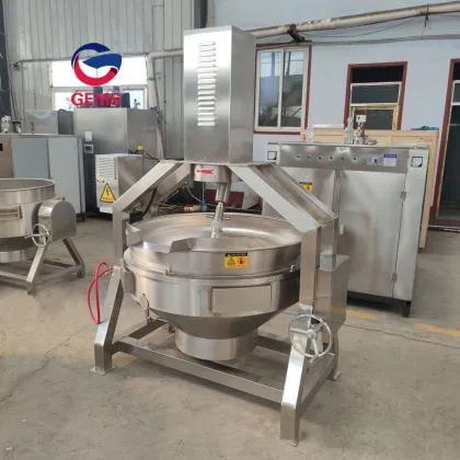 Automatic Chili Sauce Cooking Machine Tilting Planetary Pot