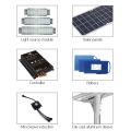 Integrated Solar Powered Street Lights