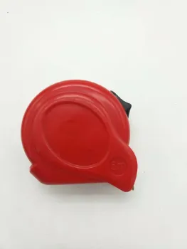 The red tape measure is drawn