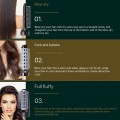 3 In 1 Autocure Hot Hair Dryer Comb Multifunctional Electric Hair Straightener Curler Brush High-power Hair Styling Machine Gift