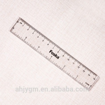 15X2.8CM Plastic Ruler/plastic inch ruler/15cm ruler