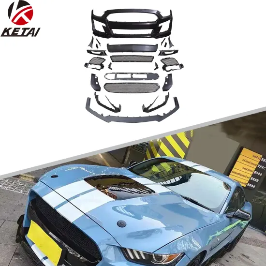 GT500 Style Shelby Car Bumper Body Kit for Mustang 2015-2017