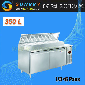 High Quality Pizza Prep Table Refrigerator Work Table