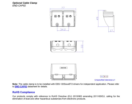 Inventronics 120W 16V DALI-2 Bus LED Driver Power Supply