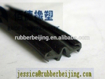 FLOCKED WINDOW CHANNEL WEATHERSTRIP SEAL