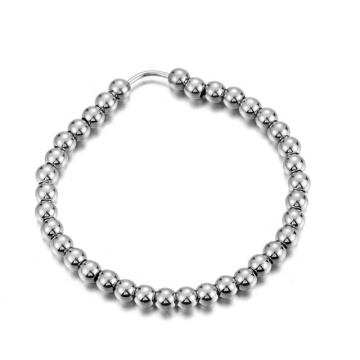 Yiwu Aceon Stainless Steel Chain Linked Bead Jewelry for DIY Dangle Charm Screw Bead Bracelet