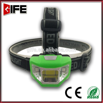 Waterproof 3WCOB+2SMD Head Light Outdoor LED Flashlight Led Headlamp for Camping