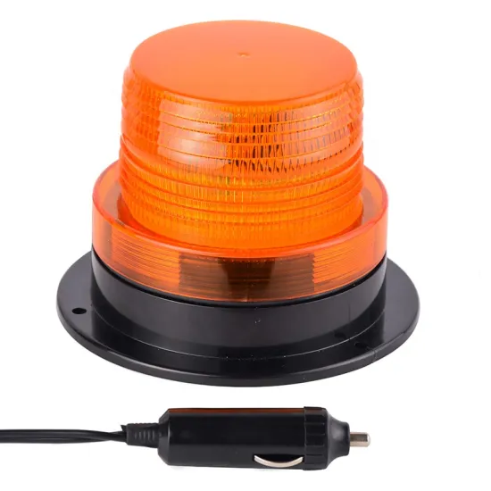 Best Price 12V Amber Blue White Rotating LED Beacon Light