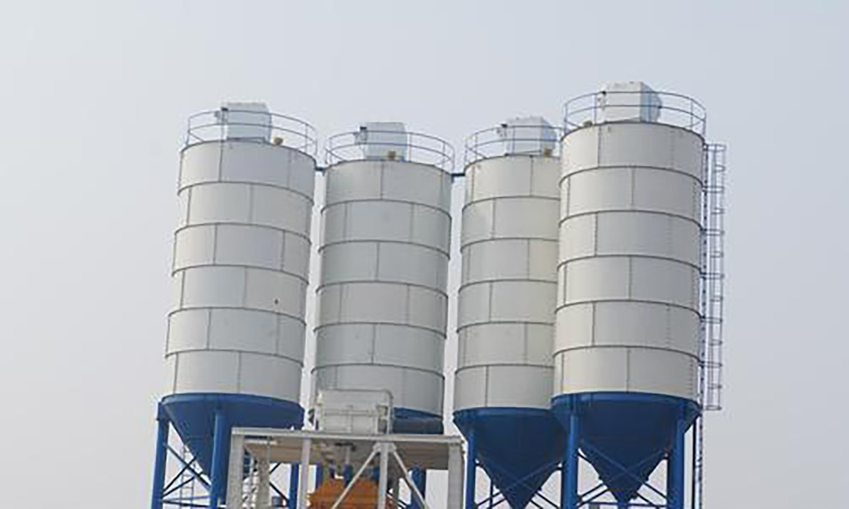Storage and transportation of clinker in various silos