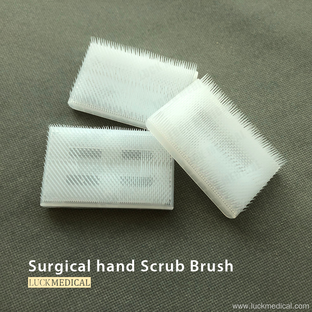 Plastic Hand Scrub Brush Single Use