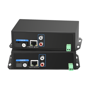 1 Channel Video Camera 485 Network Audio Optical Transceiver Ethernet