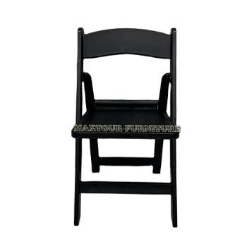 Wholesale White Resin Folding Chiavari Wedding Chairs for Outdoor Venues