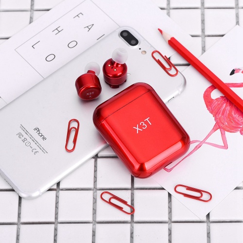 Metal earphone wireless Bluetooth earbuds