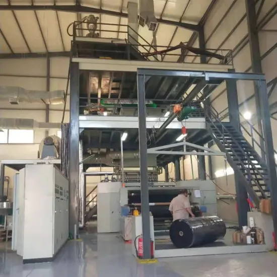 High Speed Small Nonwoven Machine: Full Automatic Charger and Blending System