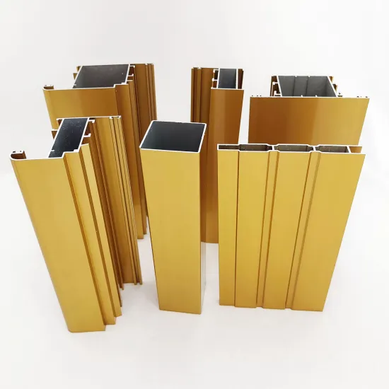 Aluminum Window Extrusion Profile for Doors and Windows in Burkina Faso