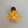Rotor aimant de ferrite moulé par injection permanente 19 * 30 mm