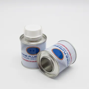 Empty Fuel Additive Tin Can