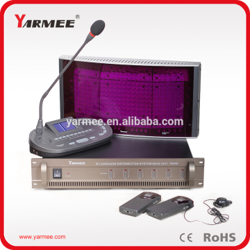 4 channel analog translations interpreter system factory price