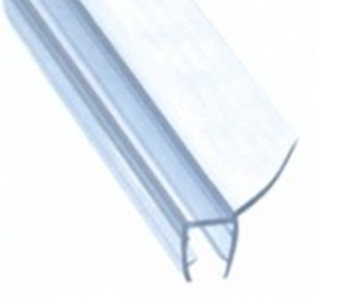 Bathroom Door PVC Seal Strip for 8mm Glasses (HS12011)