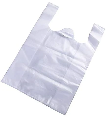 Plastic Vest Carrier Shopping Garbage Bag with Handles