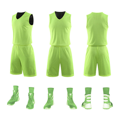 Double Basketball Jersey New arrival reversible basketball for men Manufactory