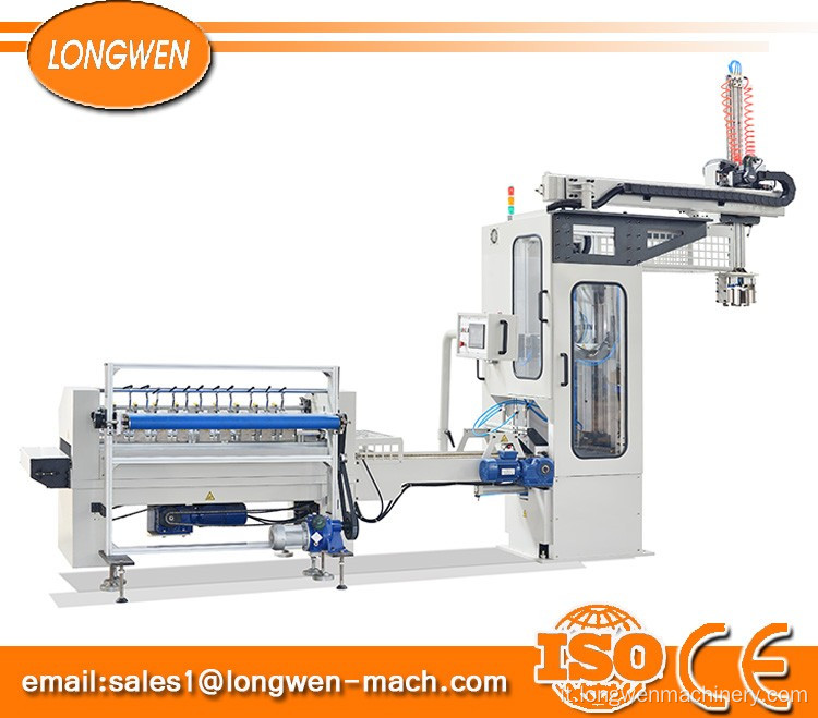 Macchina transfer automatica per realizzare lattine in banda stagnata