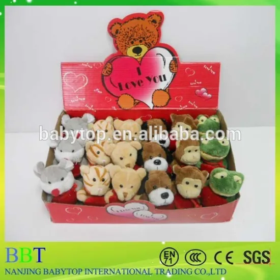 plush mini animal toy for Valentine's day cheap animals toy gift 2016                        
                                                Quality Choice