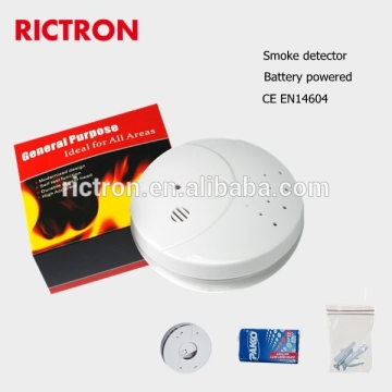 Stand Alone Smoke Alarm with EN14604 and 10 Years Lithium Battery