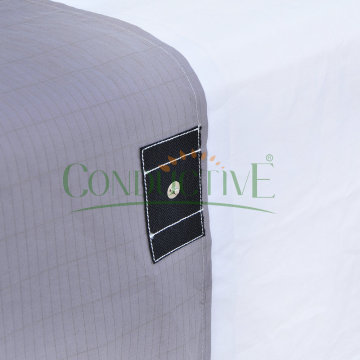 Grey 193*203cm Grounded Flat Sheet For Better Sleep