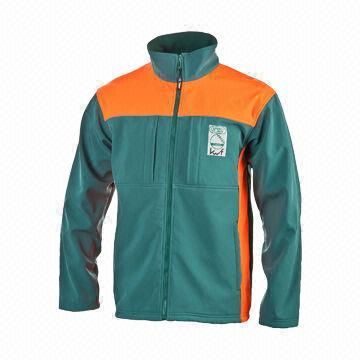 Men's Softshell/Sports/Outdoor/Winter Jacket/Wear, Adjustable Cuff and Bottom