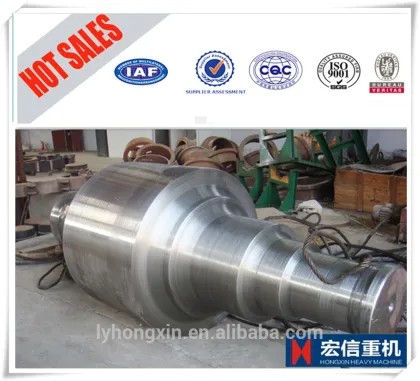 Large roller press grinding rolls