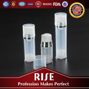 as round shape airless bottles