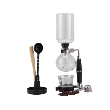 Cafetière de table de table en verre de 0,4 L (siphon)