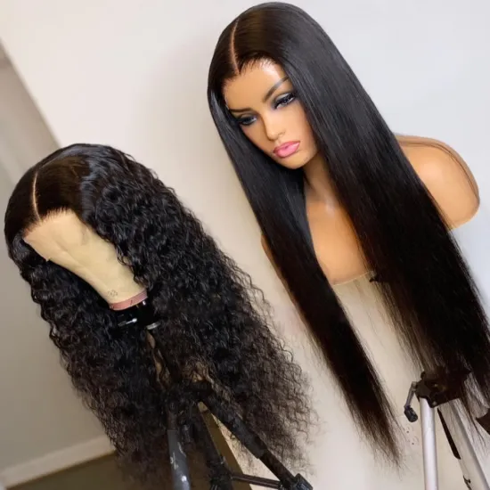 Yeswigs Full Hd Lace Front Wig Raw Peruvian Virgin Afro Kinky Curly Human Hair Cheap Lace Closure Wig For Black Women Human Hair